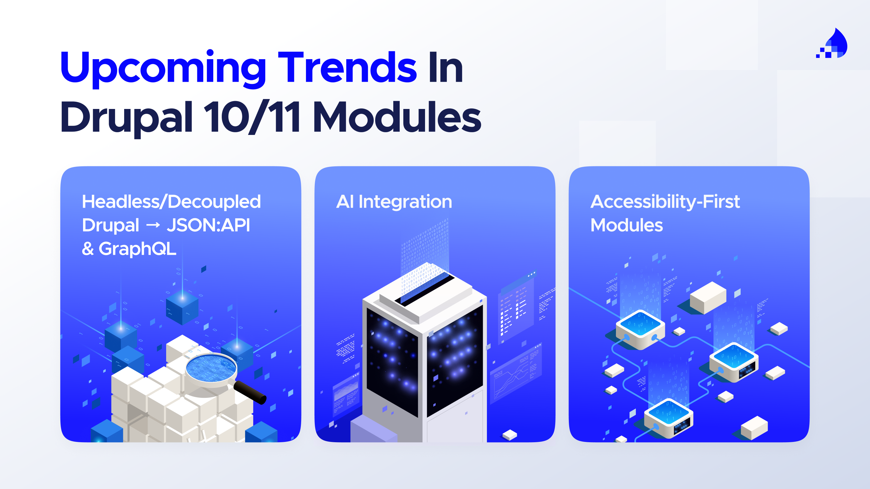 Upcoming trends to Drupal 10/11 modules